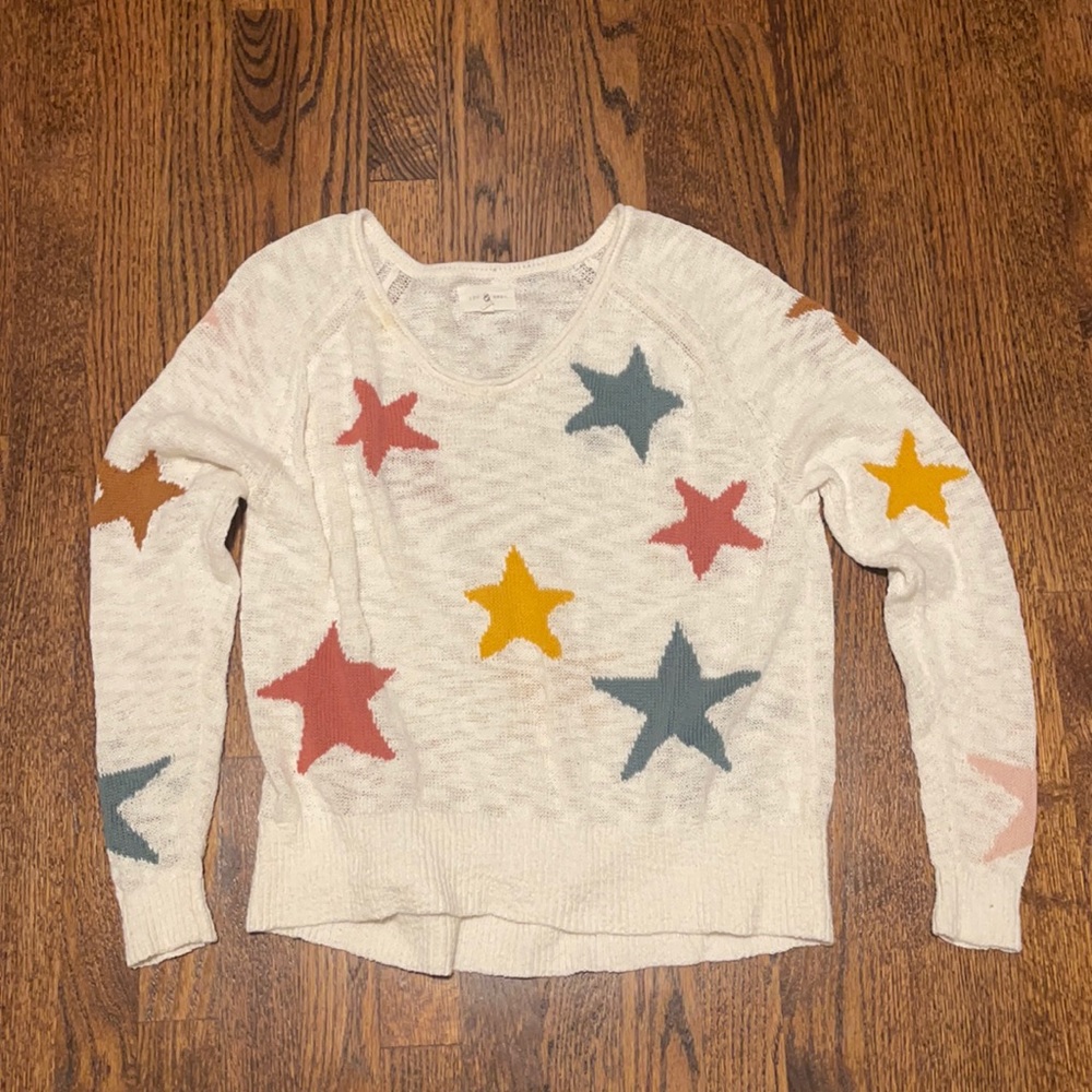 Lou and Grey sweater with stars